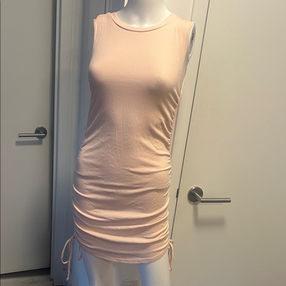 BB Dakota by Steve Madden Pink Midi Dress